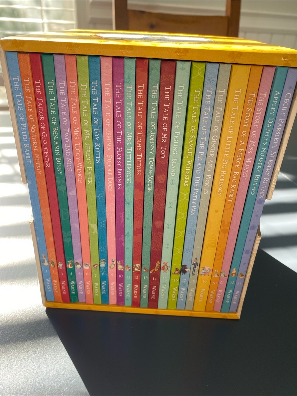 Beatrix Potter The Complete Peter Rabbit 🐇 Library 23 Hard Cover Book Collection